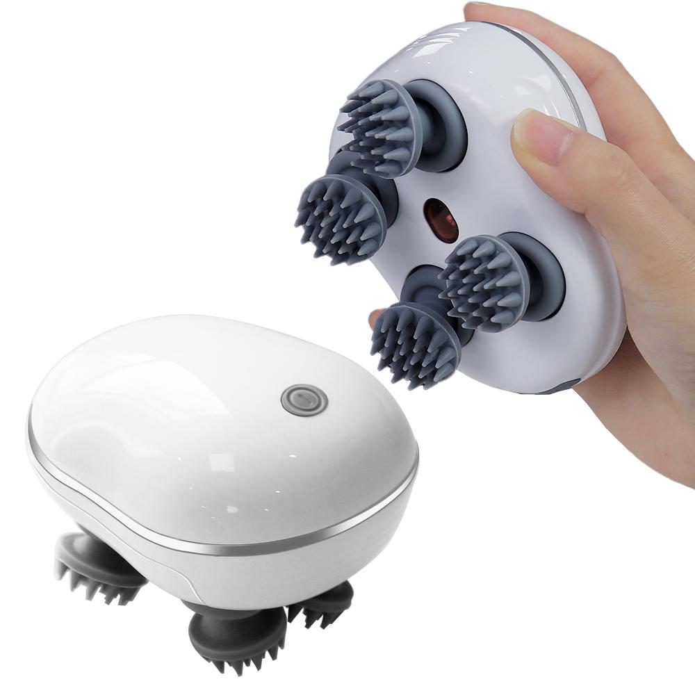 Head Massager Electric Deep Tissue Scalp Cat Massager Health Care Relax Shoulder Neck Body Massage Kneading Vibrating Device