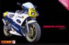 Велосипед Aoshima Bunka Kyozaisha серии Honda 1988 NSR250R SP, пластиковая модель 1/12 № 100