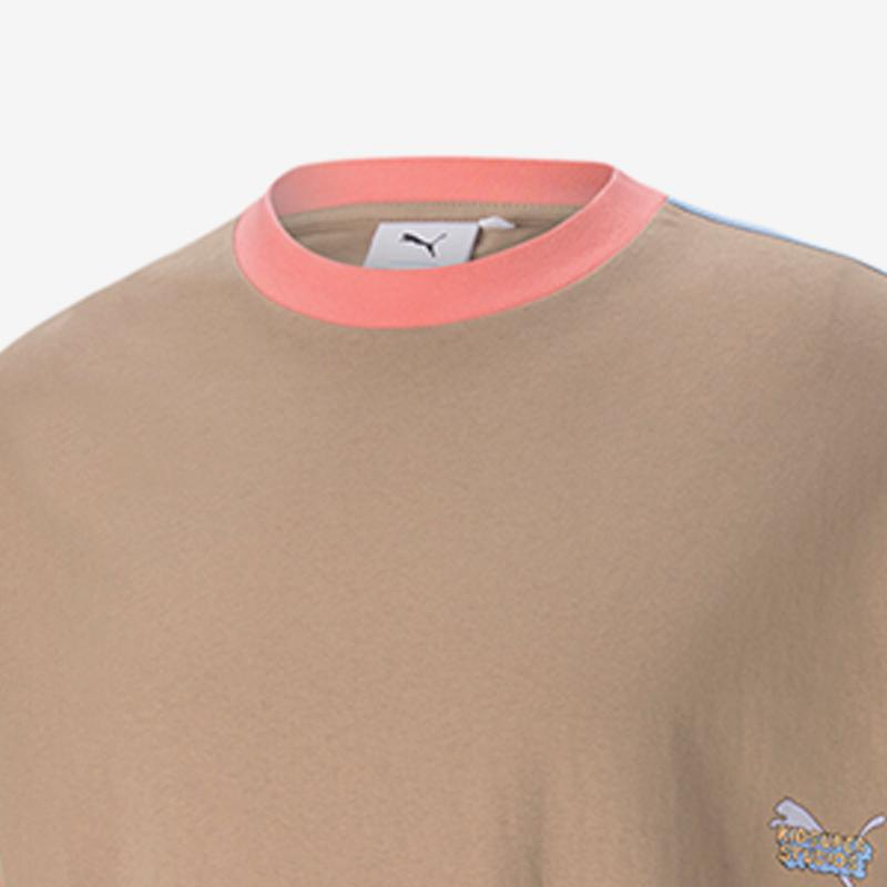 Puma X KS Long Sleeve T-Shirt Men Tops Beige 598464-55