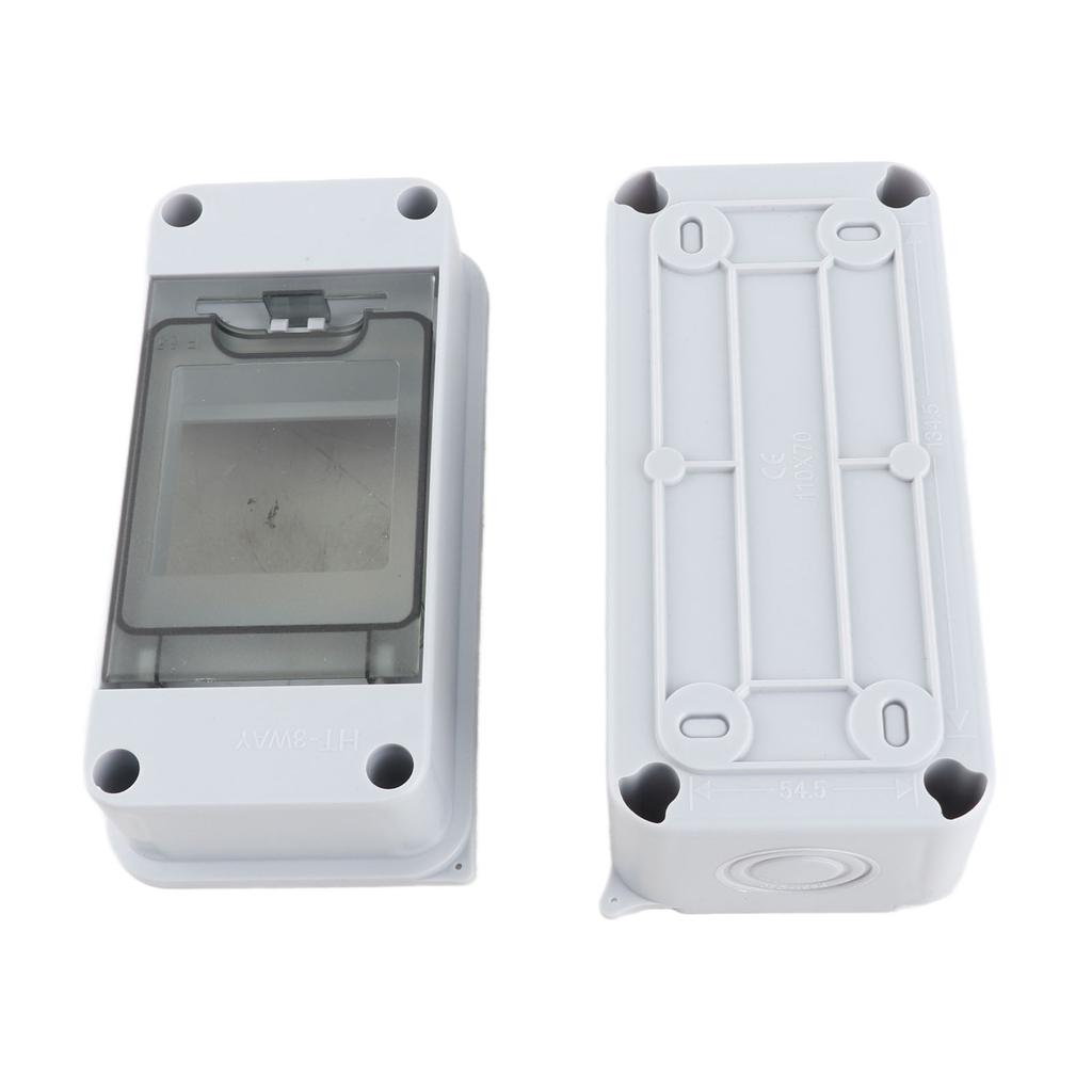 Распределительная защитная коробка Водонепроницаемая Ветрозащитная Коробка с автоматическими выключателями с прозрачной крышкой для строительной техники