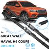 Для Great Wall Haval H6 Coupe 2015 2016 2017 2018 набор передних и задних дворников, рычаг, лобовое стекло, очистка окон