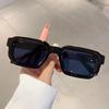 Неполяризованные мужские солнцезащитные очки в прямоугольной оправе в стиле панк, модные женские солнцезащитные очки для вождения