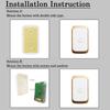 Waterproof Intelligent Door Chime Remote Welcome Doorbell 300M Doorbell  For Patient