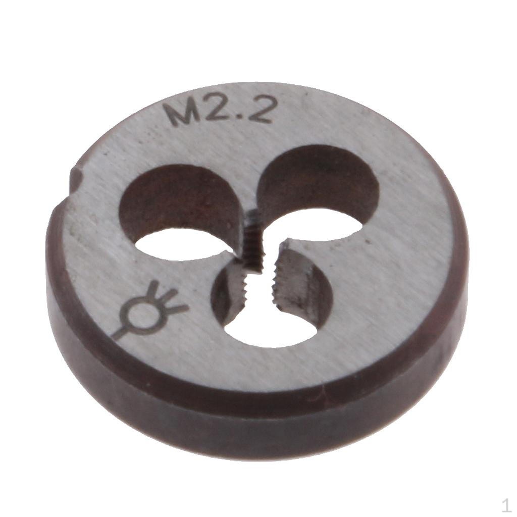 1 Метрическая Прочная HSS Плашки Плашки Нарезание Резьбы