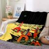 1Pc Space Exploration Adventure Blanket Soft And Comfortable Casual Warm Camping Travel Christmas Halloween Xmas Gift M92432