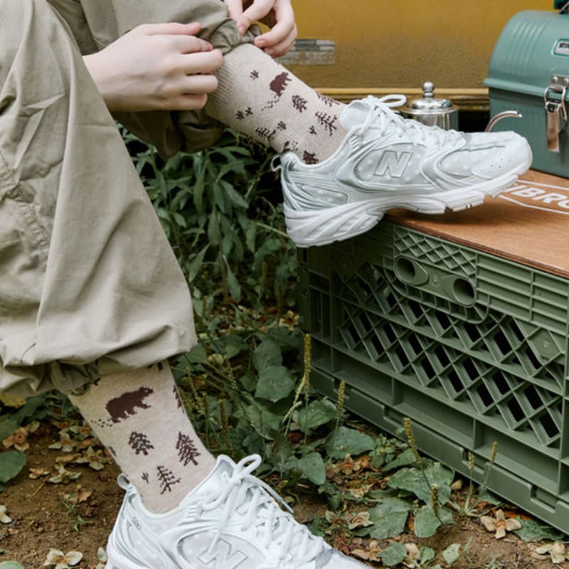 SOCKS APPEAL уличные лесные друзья меланж бежевый