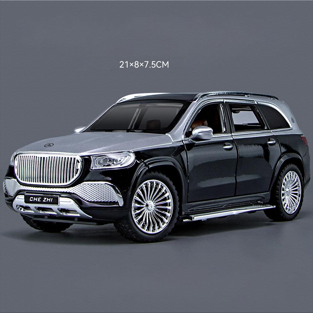 AATC1 1:24 Mercedes Benz Maybach GLS600 S680 Внедорожник Сплав Металл Литье под Давлением Модель Автомобиля Высокая Симуляция Домашние Модные Украшения Коллекция Хобби
