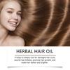 Hoegoa Herbal Hair Oil, Moisturizing and Hydrating, Nourishes the Scalp, Improves Dry and Frizzy Hair, Promotes Hair Growth, Suitable for 100ml ...