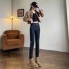 High-waisted Tight-fitting Jeans for Women's New Style Spring and Autumn Small Hot Girl Slim and Versatile Pencil Pants