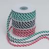0.8cm Two-color Cotton Rope Christmas Day Decoration Diy Handmade Braided Rope Binding Dumplings Line Colorful Package Dumpling Rope Home Decoration