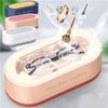 Portable Jewelry Cleaning Machine Jewelry Cleaner High Frequency Vibration Household Cleaner for Cleaning Jewelry, Ring, Necklaces, Eyeglass, Watches