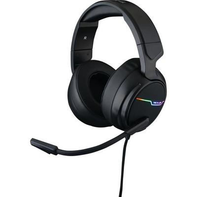 THE G-LAB Korp Thallium Игровая гарнитура с микрофоном - 7.1 Цифровой звук - Совместима с ПК, PS4