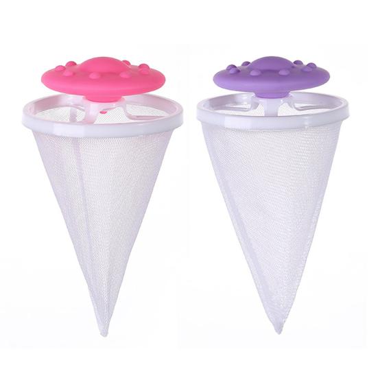 Плавающий фильтр для волос, сетчатый, стиральная машина, многоразовый улавливатель волос, стиральная машина, мешок для сбора ворса, средство для удаления шерсти у собак и кошек