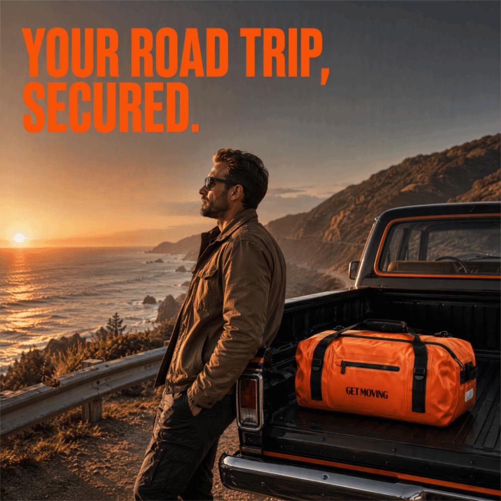 Durable Motorcycle Waterproof Travel Bag Large Capacity Waterproof Backpack Boating