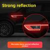 Автомобильная боковая светоотражающая наклейка Предупреждение о столкновении Декаль Mercedes Benz C-Class E-Class GLA GLC GLE GLB G-Class Автоаксессуары