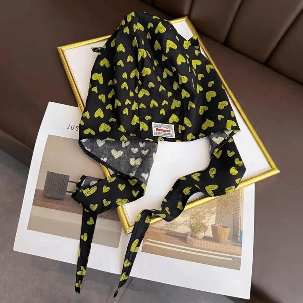 Sun Protection Hat Scarf Cotton Soft No Brim Cap Beach Vacation Wrap Summer Spring Autumn