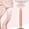 Jade Roller For Face 3 In 1 Electric Vibrating Face Roller Massager Quartz Roller Massager Skin Tig