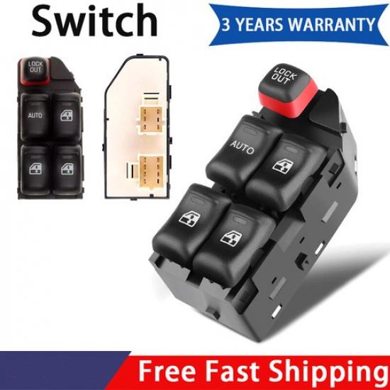 Power Master Window Switch For 22609681 Chevrolet Malibu 3.1L 2002 2003 DS1449
