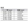 Толщиномер Niigata Seiki SK, произведенный в Японии, набор из 10 штук 100 мм 100 МК (Измеритель зазоров) 0,01-0,10 мм
