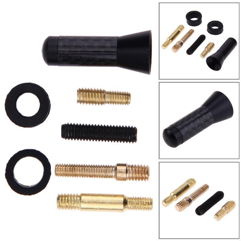 3,5 см универсальная автомобильная FM-антенна для крыши с короткими ручками, радиоприемник из углеродного волокна для маленького автомобиля, автомобильные аксессуары для Mini Cooper