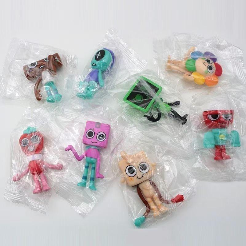 8 шт. Фигурки Dandy World 6-8 см Подсолнух Лилия Маг Игровые Куклы Коллекционные Игрушки