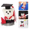 10 Pcs/set Graduation Ceremony Graduation Bear Doll Bouquet Bachelor Bear Plush Toy  Student