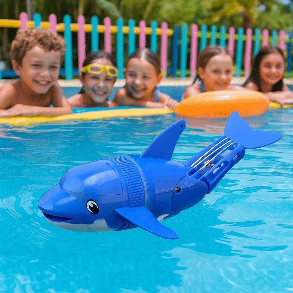 Electric Powered Electric Fish Toy Rolling Motion Water Playing Toy Gift Giving