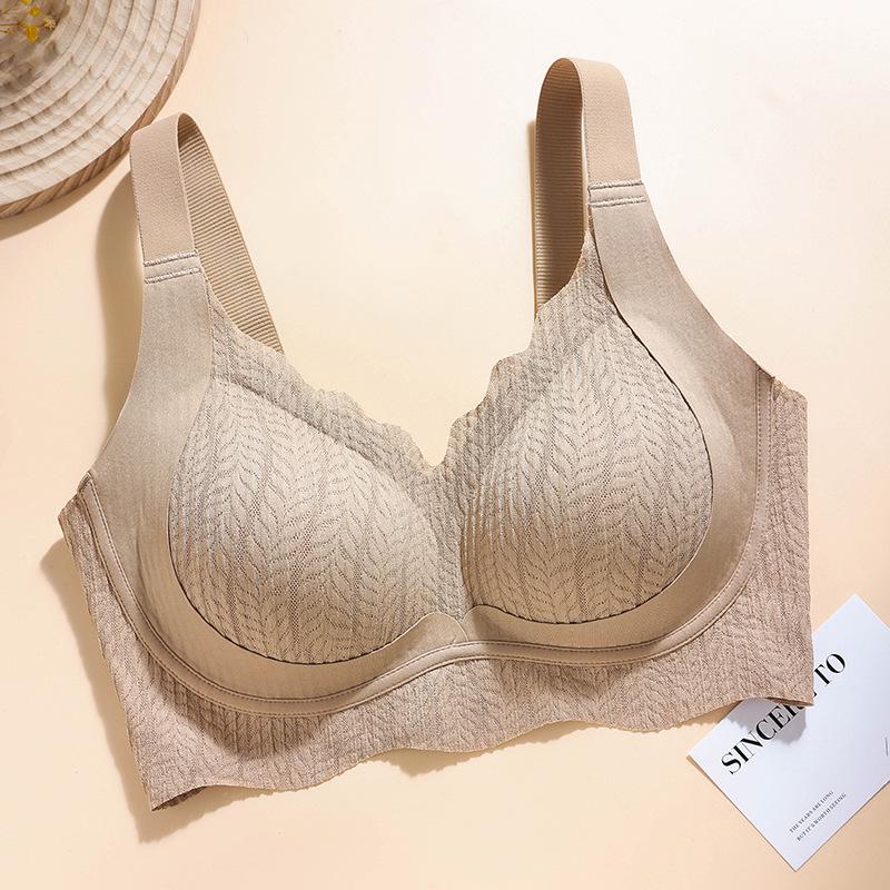 Бесшовный бюстгальтер без косточек большого размера с защитой от провисания для женщин