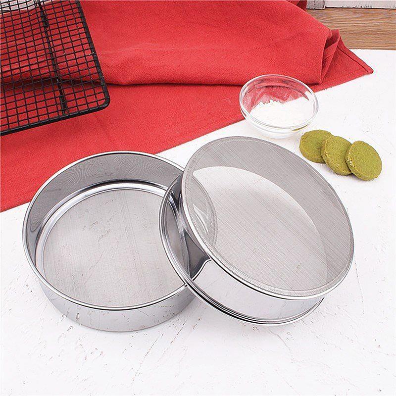 Cooking Sieve For Flour Tea Pasta Strainer Tamis Flours Mesh Rice Pastry Utensil