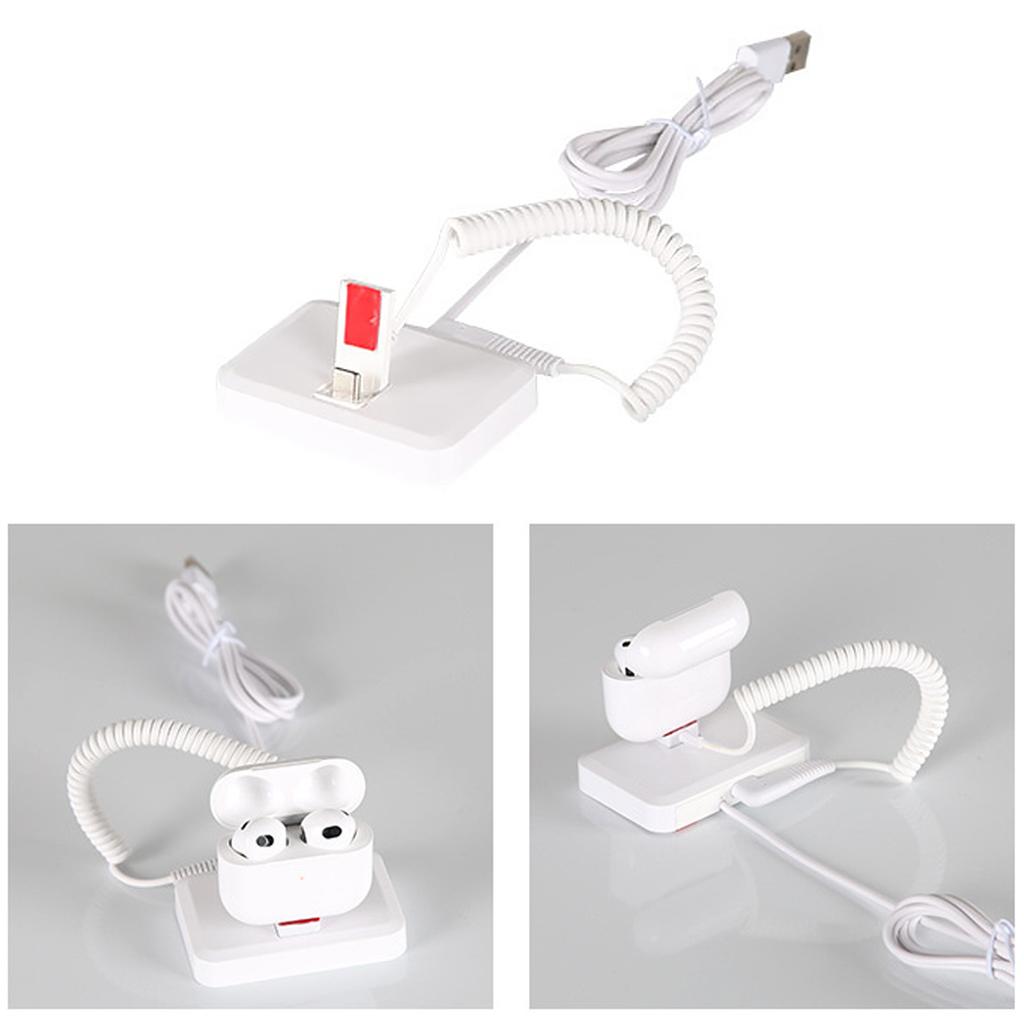 Anti Theft Display Stand 2 In 1 Safe Charging Firm Connection Anti Theft Security Display Holder