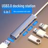 USB 3.0 Многопортовый Удлинитель Хаб Док-станция Адаптер