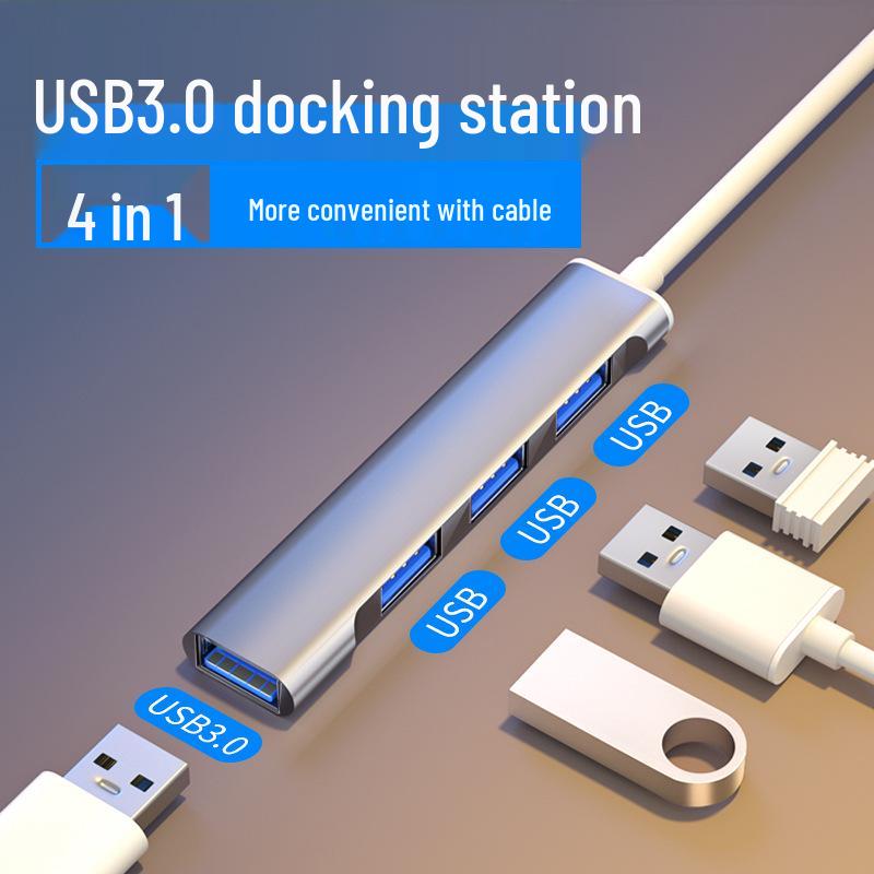 USB 3.0 Многопортовый Удлинитель Хаб Док-станция Адаптер