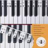 Miwayer Piano Keyboard Stickers For 88/61 Key,Removable Piano Keyboard Note Labels For Learning Piano Notes Guide For Beginner