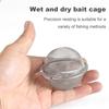 Stainless Steel Fishing Bait Cage Portable Fine Mesh Solid Lure Ball Holder Carp Fishing Accessories Fishing Enthusiasts Gift