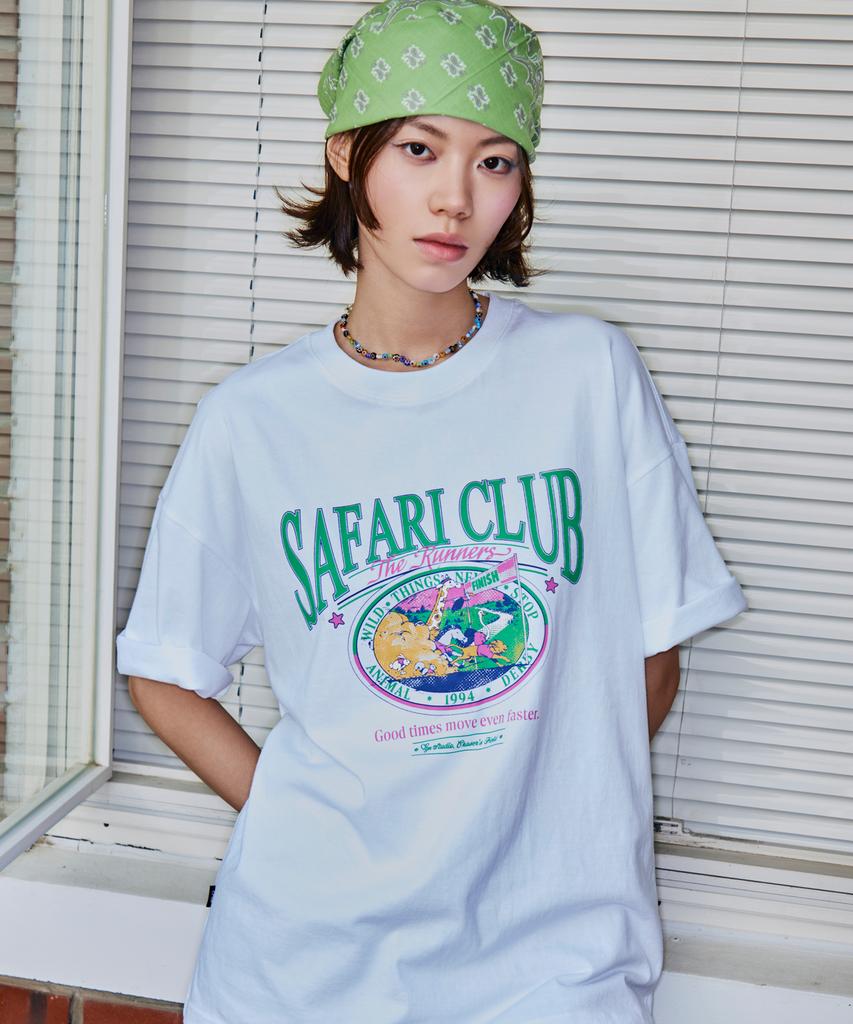 CPGN STUDIO Safari Club Short Sleeve T-Shirt White