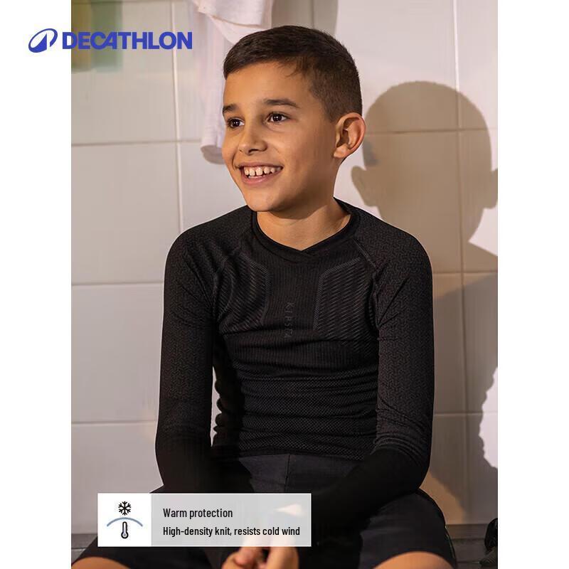 Детский легкий дышащий спортивный топ для фитнеса Decathlon