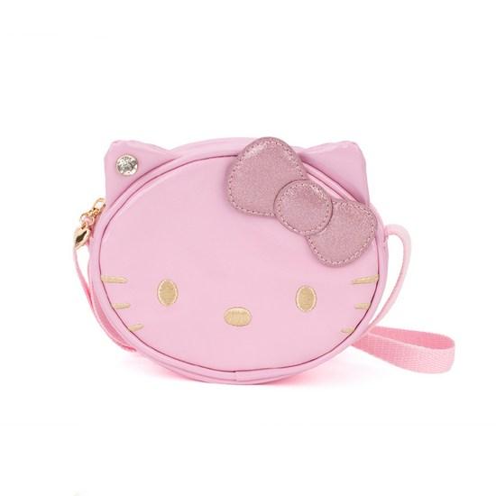 Sanrio Hello Kitty Cutie Face Cross Bag Girls Kids Cell Phone Bag HELLO KITTY, a Popular Character In Korea