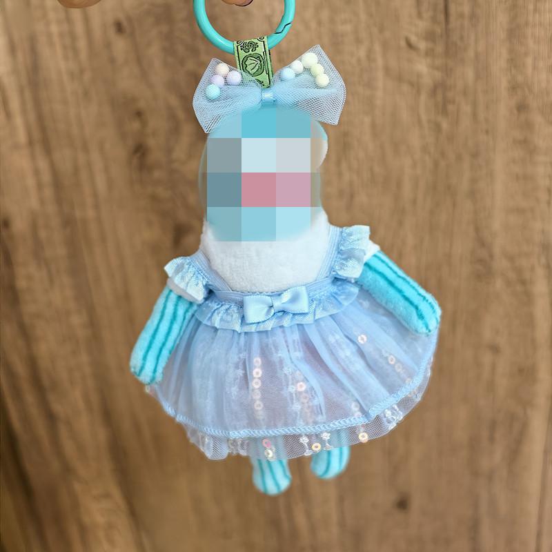 [Cloth Only] the Princess Style Clothes for 15cm  Doll, Spring New Princess Dress Dress with Bow Headband.