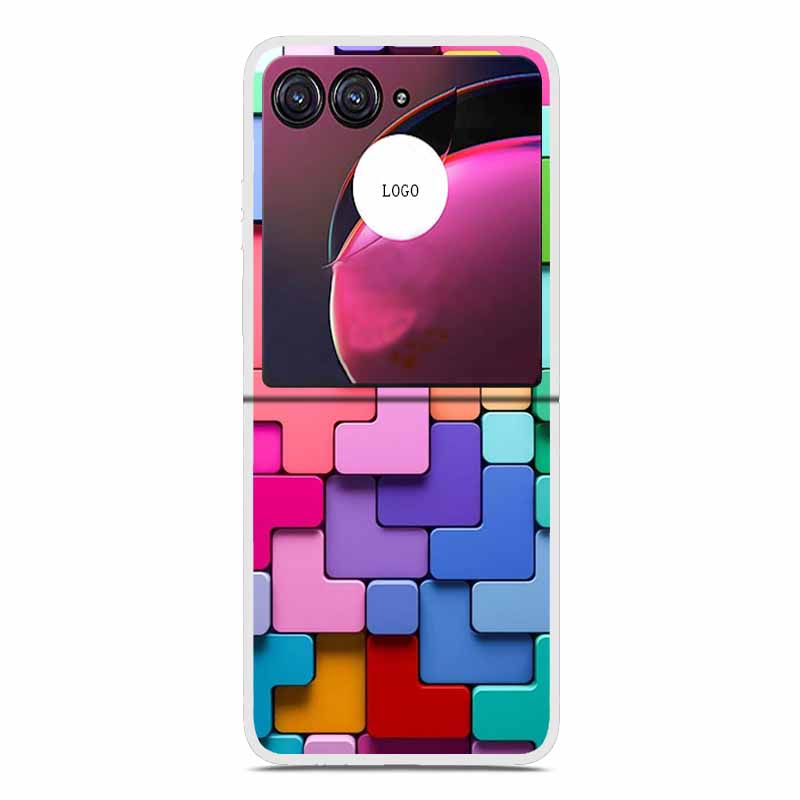 Для Motorola Razr 60 Ultra Чехол Животные Жесткий Пластик ПК Задняя Крышка Телефона Для Motorola Moto Razr60 Ultra Прозрачный Clear Coque