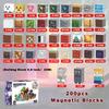Magnetic Square 2.0Cm Magnetic Building Forest Big Castle Boy Put Together 3D Children'S Toy Magnetic Piece