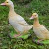 Creative LIfelike Large For Outdoor Duck Statue Garden Decor Park Landscape Duck Model Resin Crafts