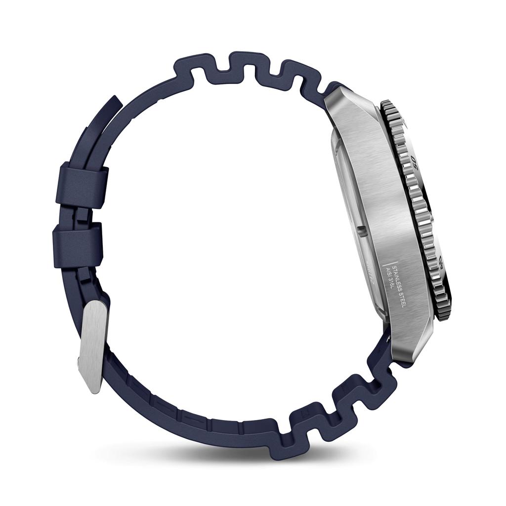 VICTORINOX DIVE PRO Часы Автоматические Корпус из нержавеющей стали Синий циферблат Синий резиновый ремешок Водонепроницаемые часы для дайвинга Автоматические Брендовые Стильный подарок Синий 241995