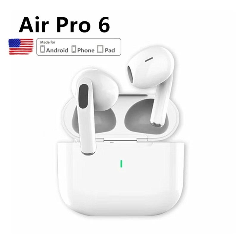 Оригинальные беспроводные Bluetooth-наушники Air Pro TWS Hi-Fi Звук Низкая Задержка Шумоподавление Наушники-вкладыши для IPhone Android