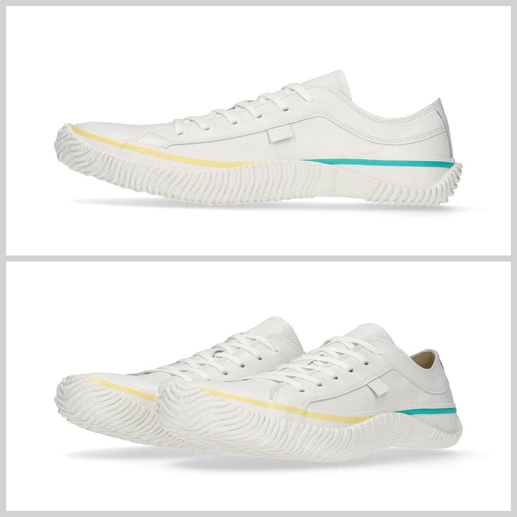 Кеды размера S для мужчин и женщин [Spingle] SP-1045 Белый/Желтый (24.5см)