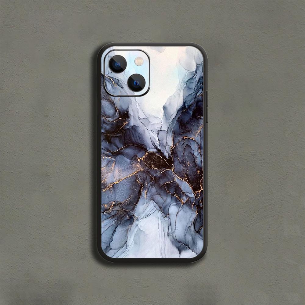 Простой арт-мраморный чехол для телефона iPhone Samsung Galaxy Redmi Xiaomi Oppo OnePlus Note SA 7 8 9 10 11 12 13 14 20 21 22 23 53 54 Pro Max Plus Ultra