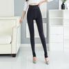 Women's Winter Solid ColorThick Velvet Warm Leggings Tight Elastic High Waist Pants