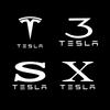 Автомобильная наклейка 2025 Горячая 2 шт. Для Tesla Model 3 Model S Model X Автомобильные лампы-проекторы на дверь с приветственным светом HD