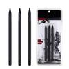Charcoal Pencils Drawing Set Professional 3 Pieces Soft Medium and Hard Charcoal Pencils for Sketchi