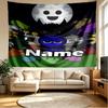Custom Name Personalized Sprunki Game Print Tapestry, Wall Art Decor, Bedroom, Dorm, Apartment, LivingRoom, Party Backdrop, Gift for Birthday