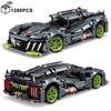 1280PCS Technical Peugeoted 9×8 Speed Car Building Blocks Racing Vehicle Assemble Bricks Toys Gifts For Kids Boy 1:14